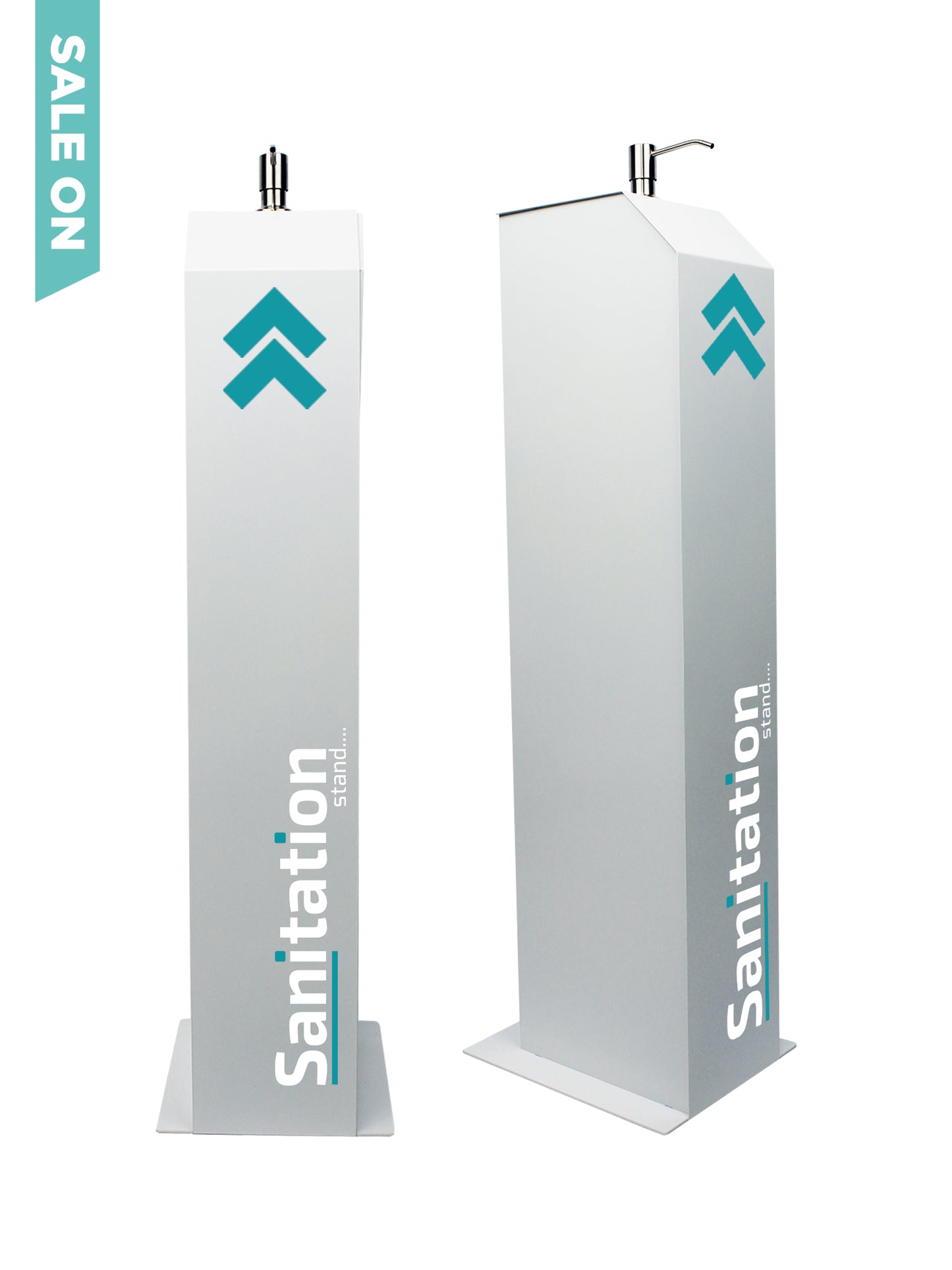10 Litre Hand Pump Operated Unit Free Standing Sanitiser stand holds 2 x 5 litre Hand Pump Dispensing Unit - £135 ex. VAT