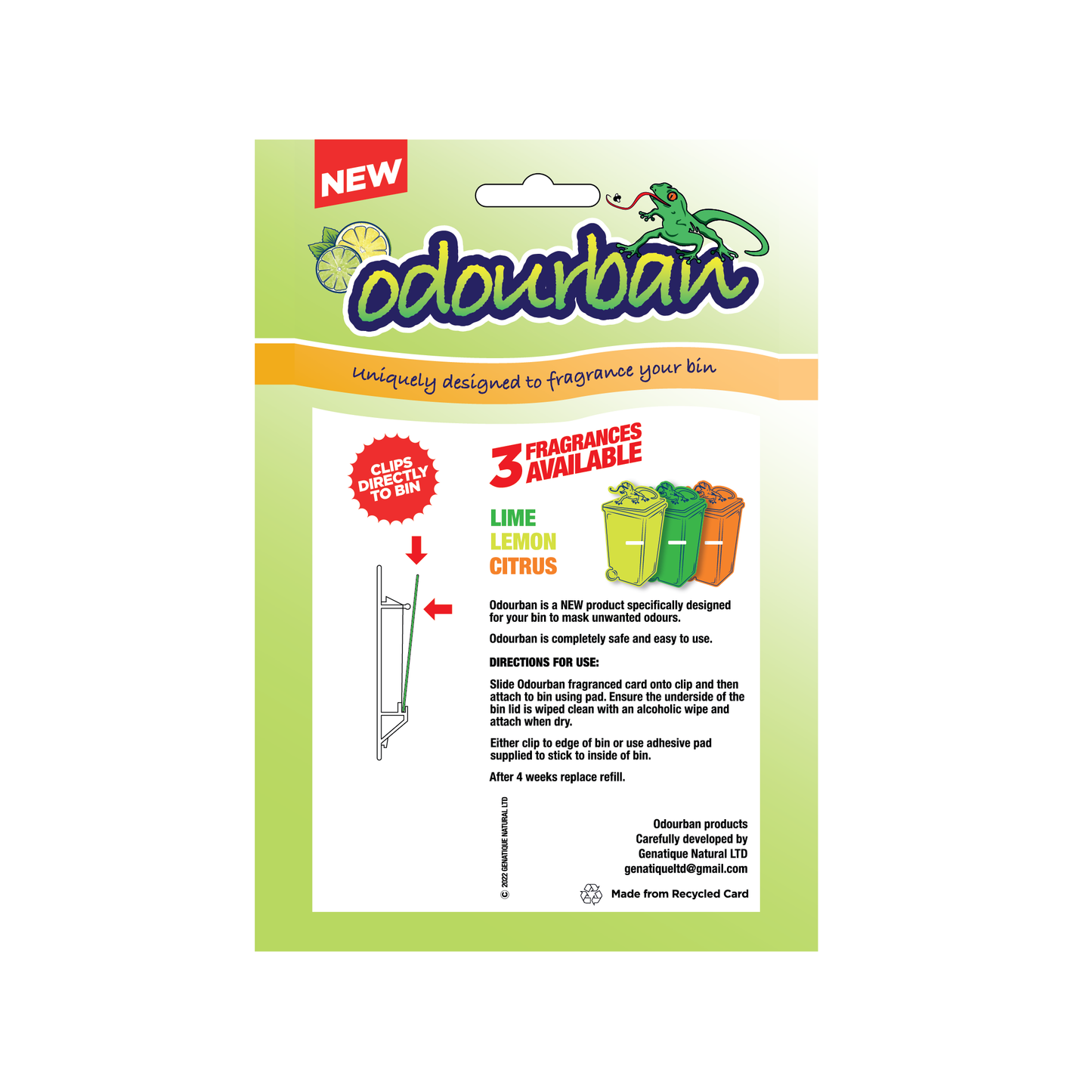 Odourban Dustbin Air Freshener