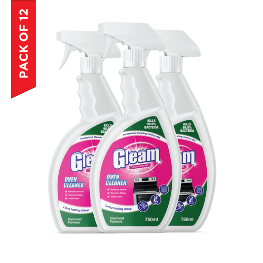 Gleam Oven Cleaner - Pack of 12