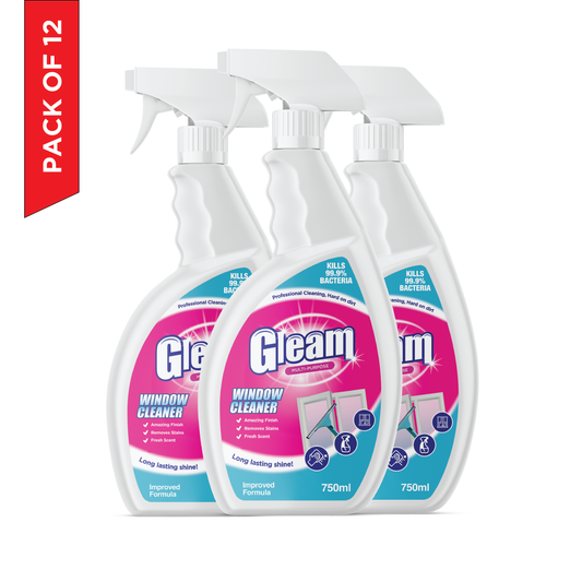 Gleam Window Cleaner - Pack of 12